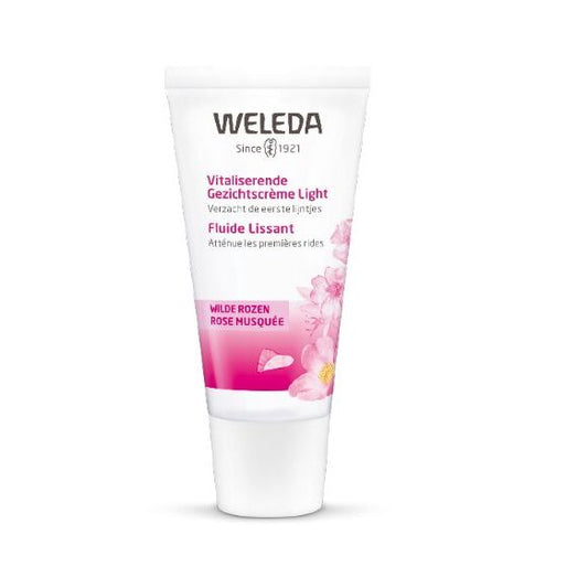 Weleda Wilde rozen vitaliserende gezichtscreme light 30ml