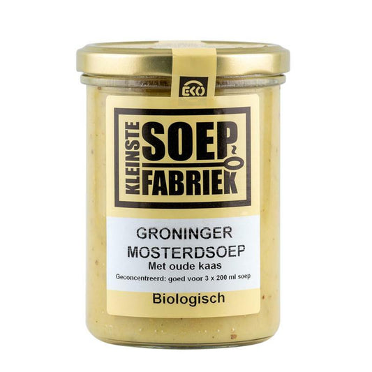 Kleinstesoepfabr Groninger mosterdsoep bio 400g