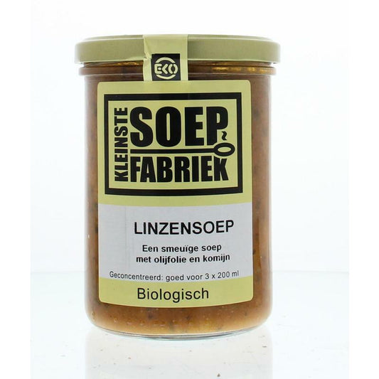 Kleinstesoepfabr Linzensoep bio 400ml