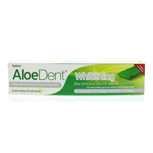 Optima Aloe dent aloe vera tandpasta whitening 100ml
