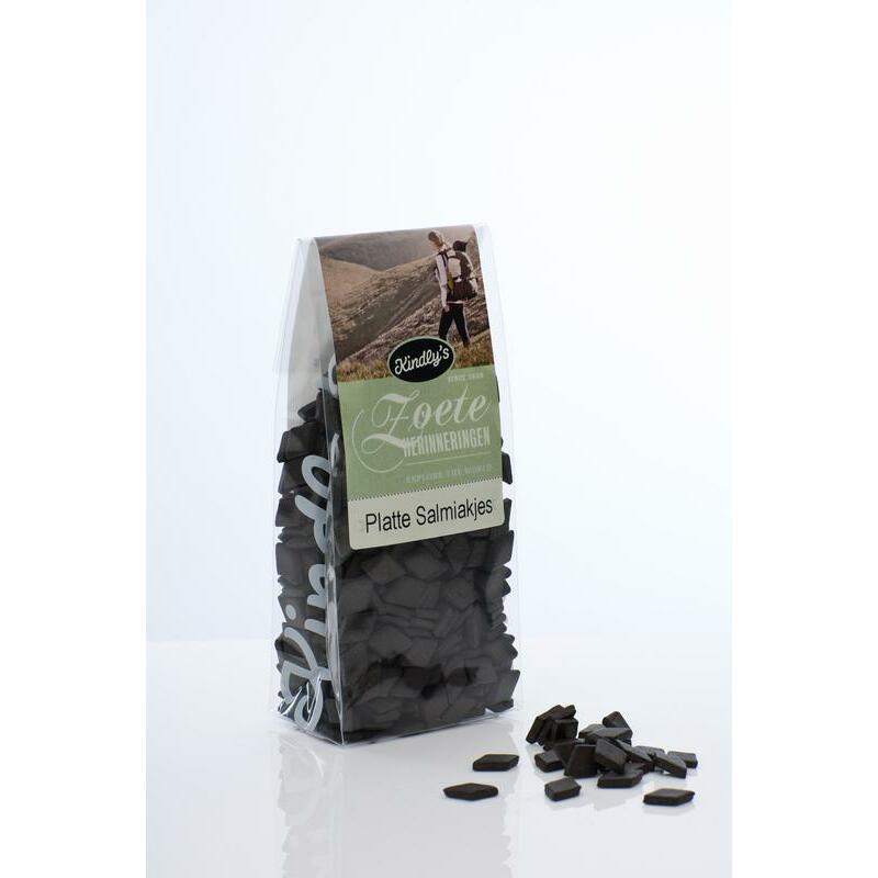 Kindly's Platte salmiak zoete herinneringen 130g