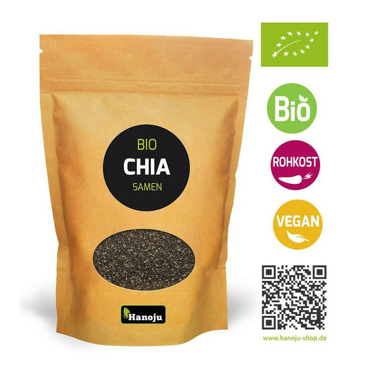 Hanoju Chia zaad paper bag bio 1000g