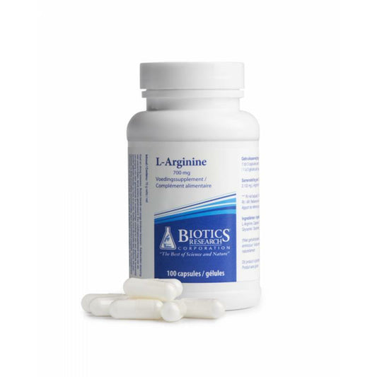 Biotics L-Arginine 700 mg 100ca