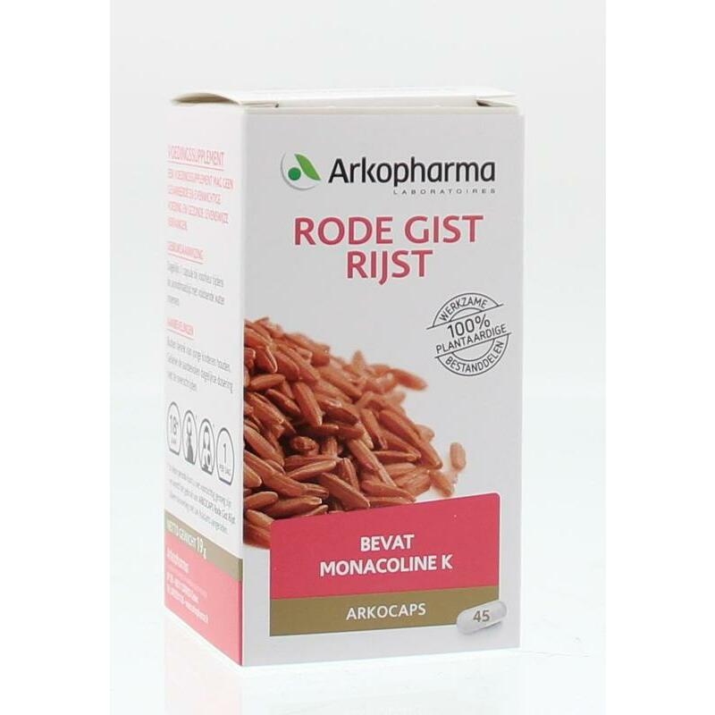 Arkocaps Rode gist rijst 45ca