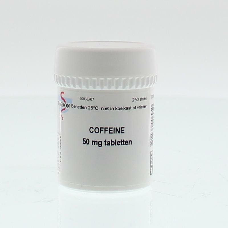 Fagron Coffeine 50mg 250tb