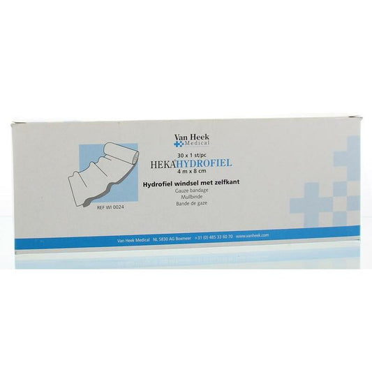 Heka Hydrofiel windsel 4 x 8cm 30st