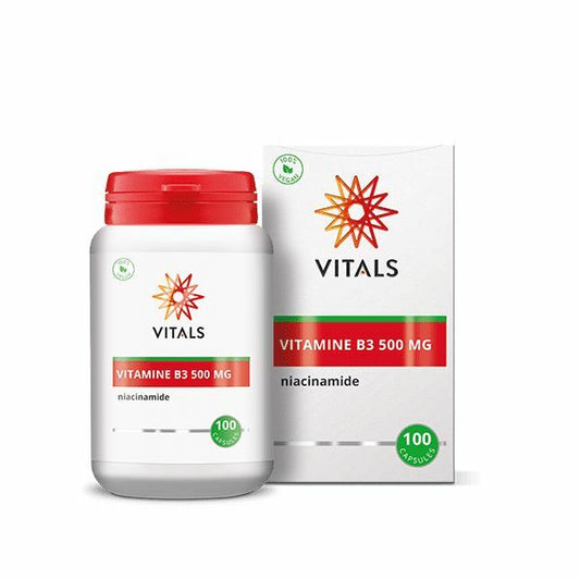 Vitals Vitamine B3 niacinamide 500 mg 100ca