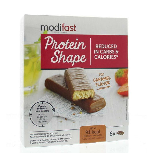 Modifast Protein shape reep karamel 162g