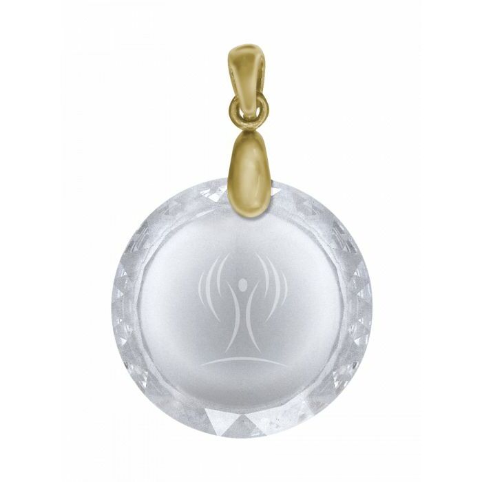 Lichtwesen Sterntaler rond goud clip 1st