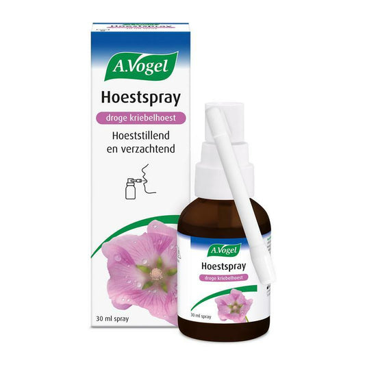 A Vogel Hoestspray droge hoest en kriebelhoest 30ml