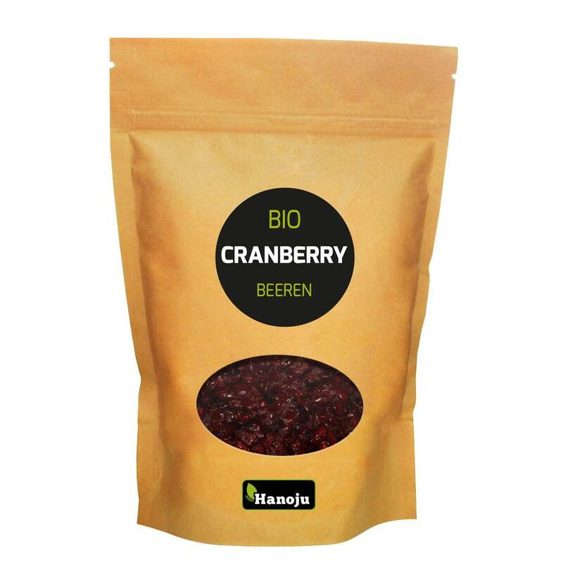 Hanoju Cranberries paper bag bio 250g
