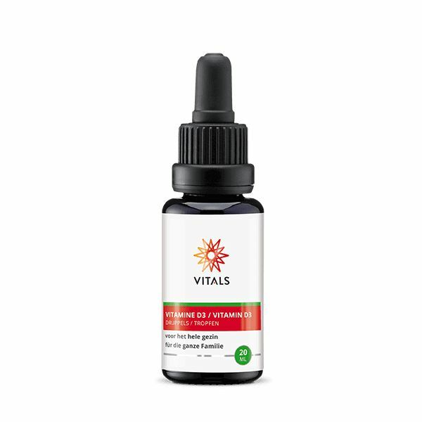 Vitals Vitamine D3 druppels 20ml