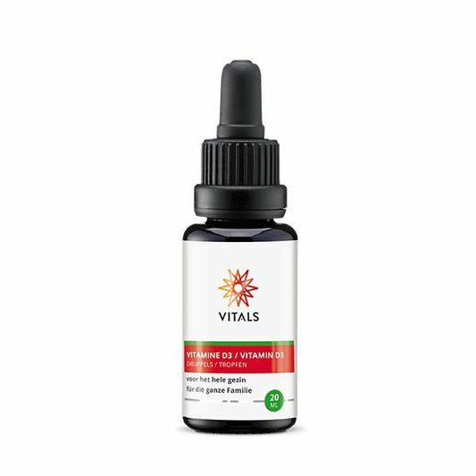 Vitals Vitamine D3 druppels 20ml
