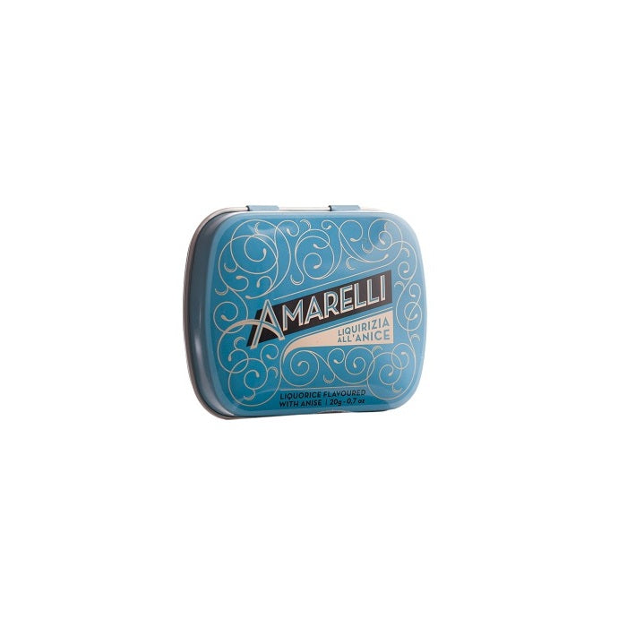 Amarelli Laurierdrop blikje anijs Chicchi 20g