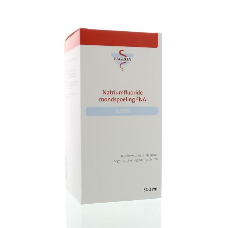 Fagron Natriumfluoride mondspoeling 0.05% 500ml