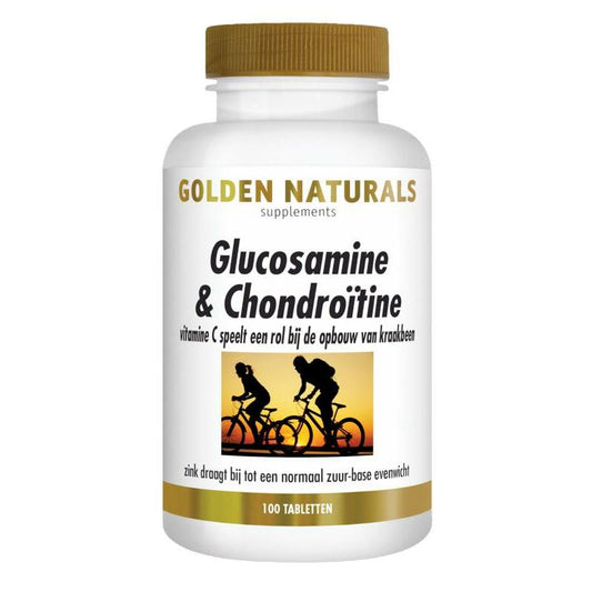 Golden Naturals Glucosamine & Chondroitine 100tb