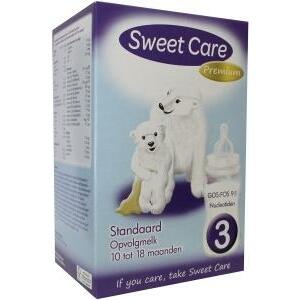 Sweetcare Standaard 3 opvolgmelk 10 tot 18 maanden 800g