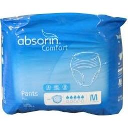 Absorin Comfort pants plus maat M tot 120cm 14st
