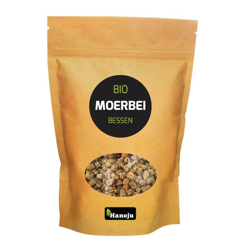 Hanoju Witte moerbei paperbag bio 150g