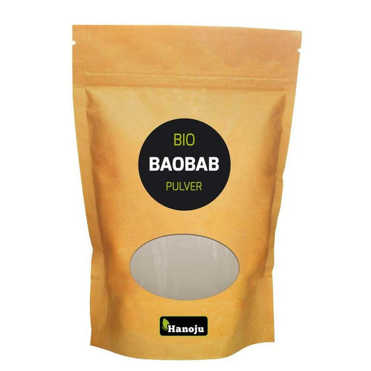 Hanoju Baobab poeder paperbag bio 500g