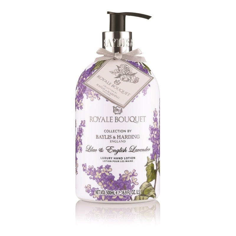Baylis & Harding Royale bouquet handlotion lilac english lavender 500ml