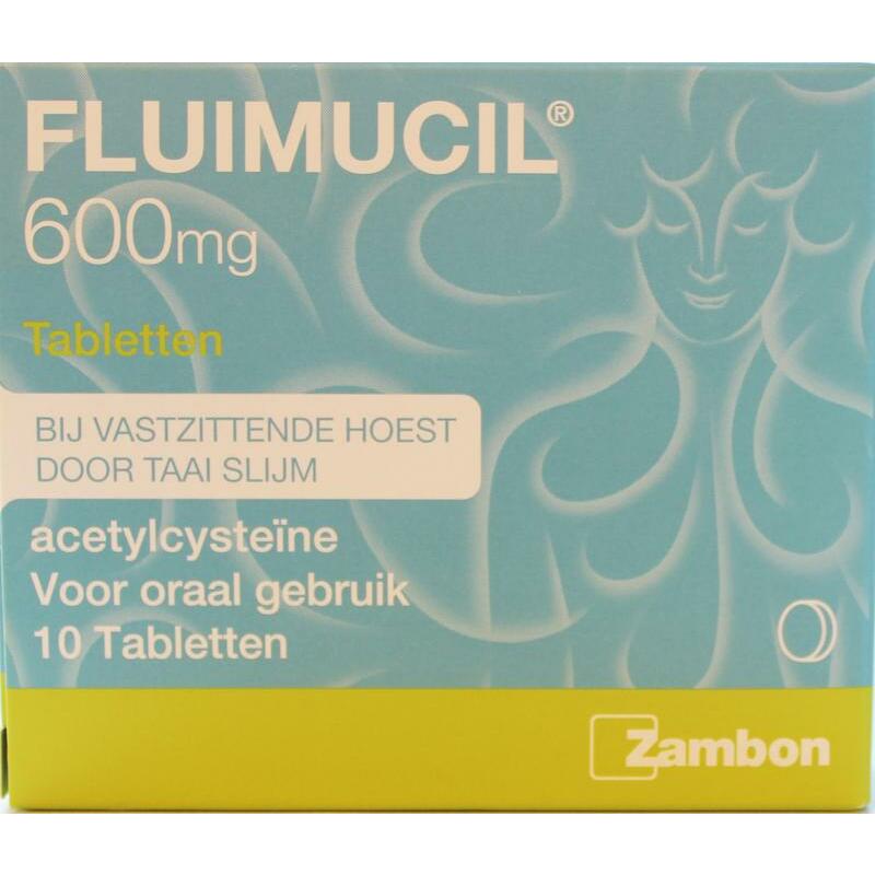 Fluimucil 600mg 10tb