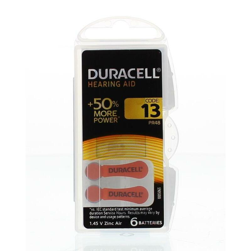 Duracell Hearing aid nummer 13 6st