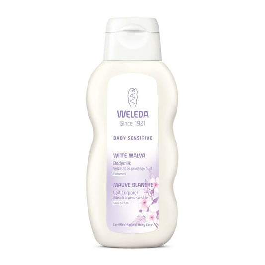 Weleda Baby witte malva sensitive bodymilk 200ml