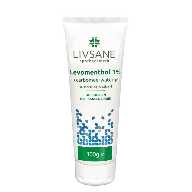 Livsane Levomenthol 1% in carbomeerwatergel 1% in tube 100g