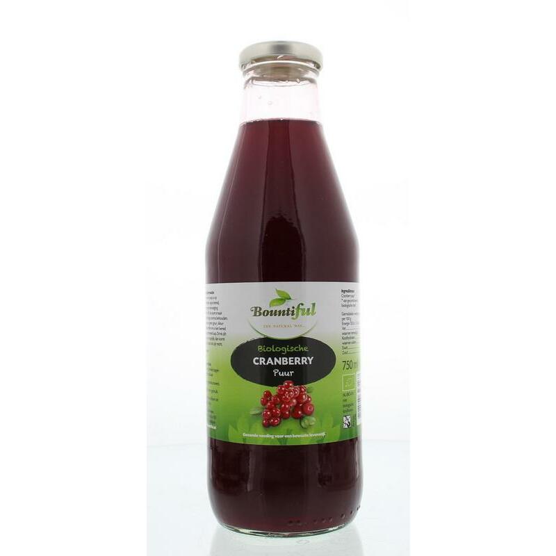 Bountiful Cranberrysap bio 750ml