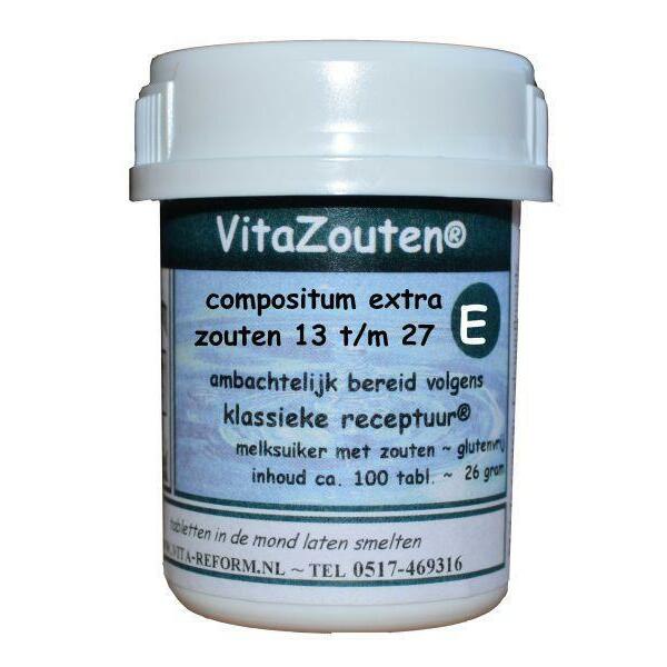 Vitazouten Compositum extra 13 t/m 27 100tb