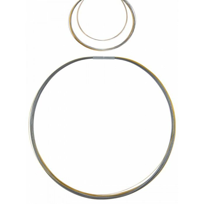 Lichtwesen Collier bicolor 9ER 50 cm 1st
