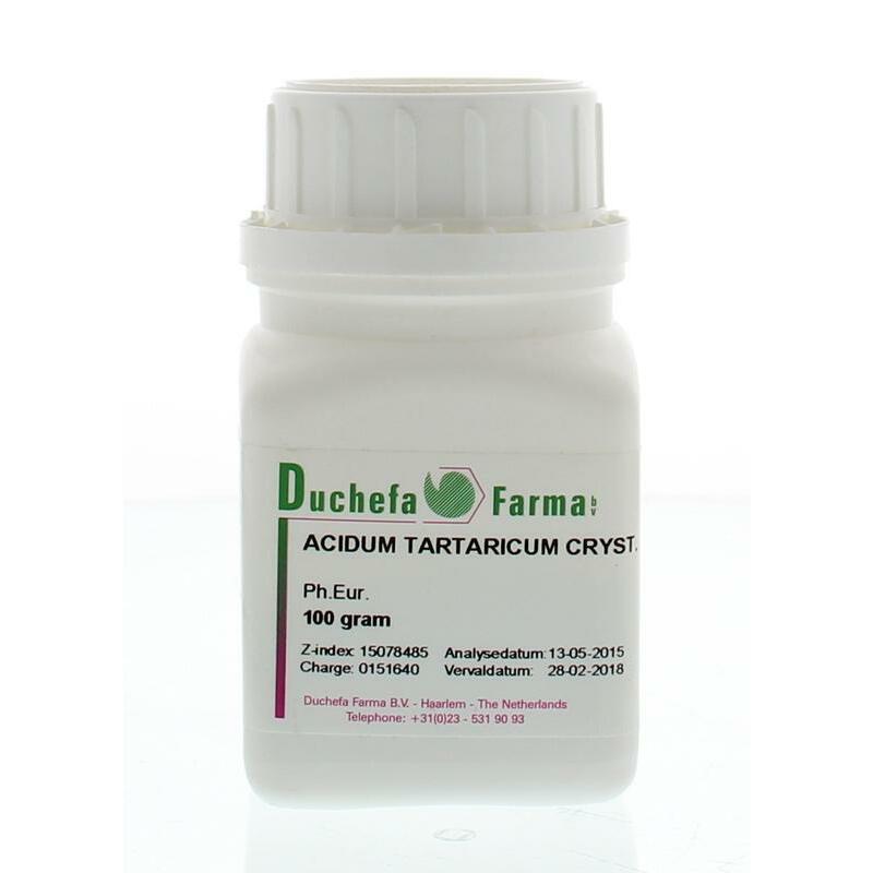 Duchefa Farma Acidum tartaricum crystal 100g