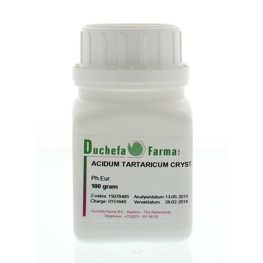 Duchefa Farma Acidum tartaricum crystal 100g