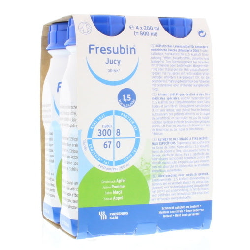 Fresubin Jucy appel 200ml 4st