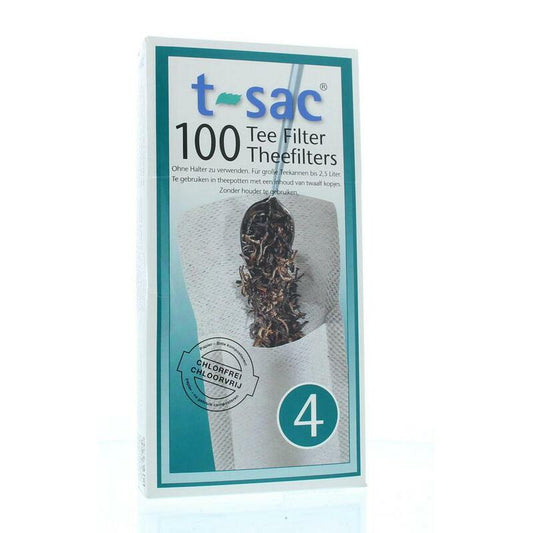 T-Sac Theefilters nr 4 100st