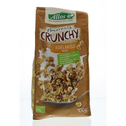 Allos Crunchy amarant triple nuts bio 400g
