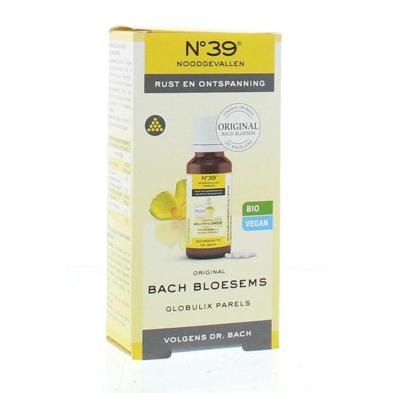 Lemonpharma Bach Bach bloesems globule parels dag nr 39 rust bio 20g