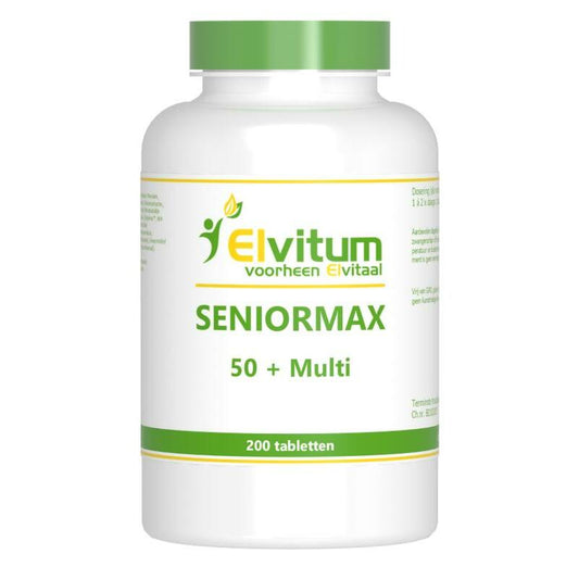 Elvitaal/elvitum Seniormax 50+ multi 200st