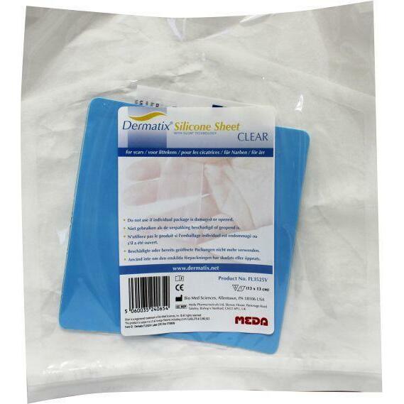 Dermatix Silicone clear 13 x 13cm 1st