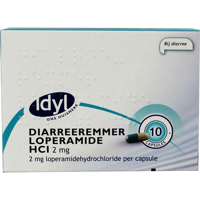 Idyl Diarreeremmer loperamide HCl 2 mg 10ca