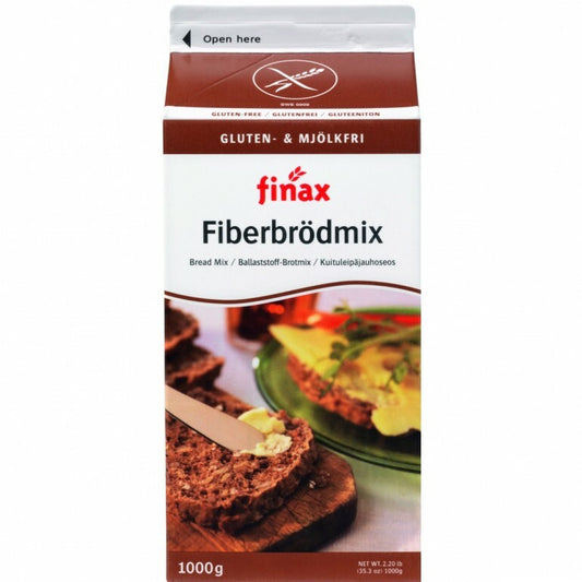 Finax Broodmix bruin vezelrijk 1000g