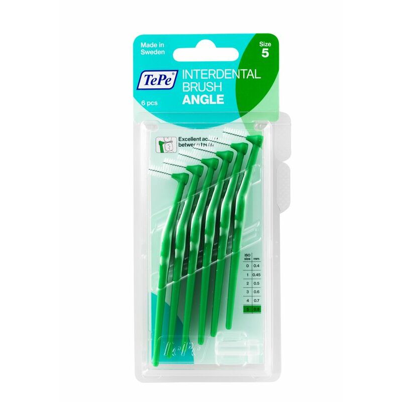 Tepe Angle groen 0.8 mm 6st
