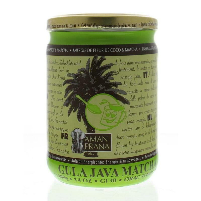 Amanprana Gula java matcha bio 400g