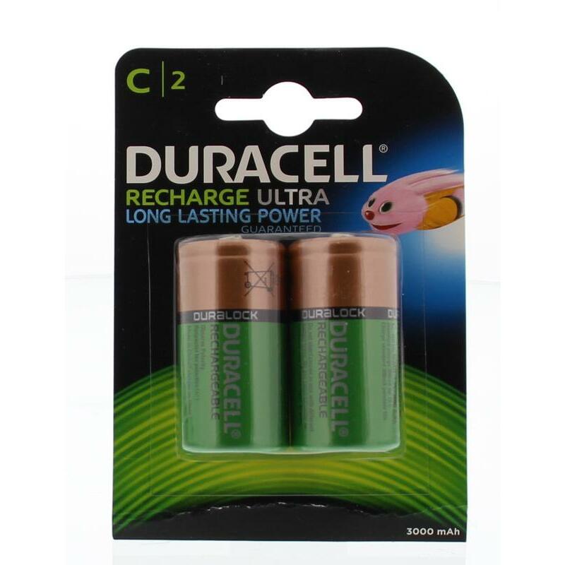 Duracell Rechargeable C HR14 2st