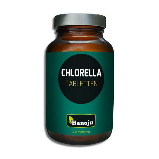 Hanoju Chlorella premium 400 mg pet flacon 300tb