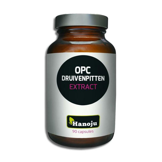 Hanoju OPC druivenpit extract 500 mg 90ca