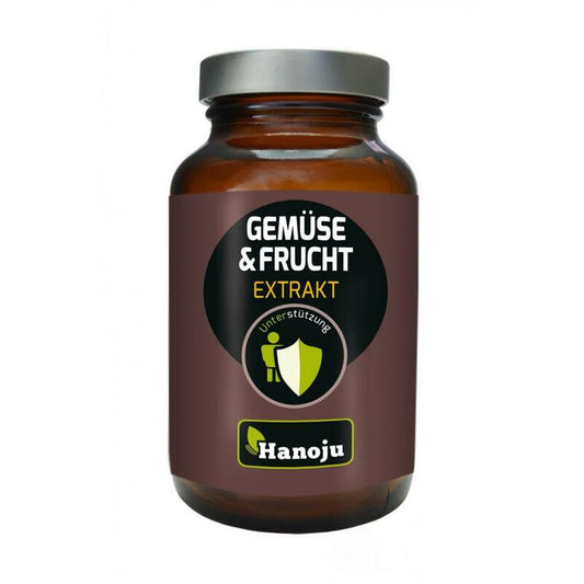 Hanoju Groente en fruit extract 500 mg 90vc