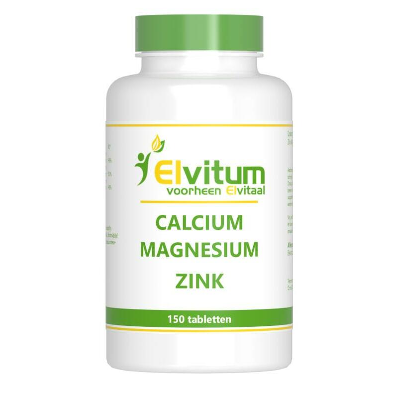 Elvitaal/elvitum Calcium magnesium zink 150tb