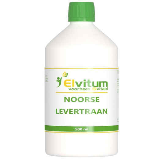 Elvitaal/elvitum Levertraan 500ml